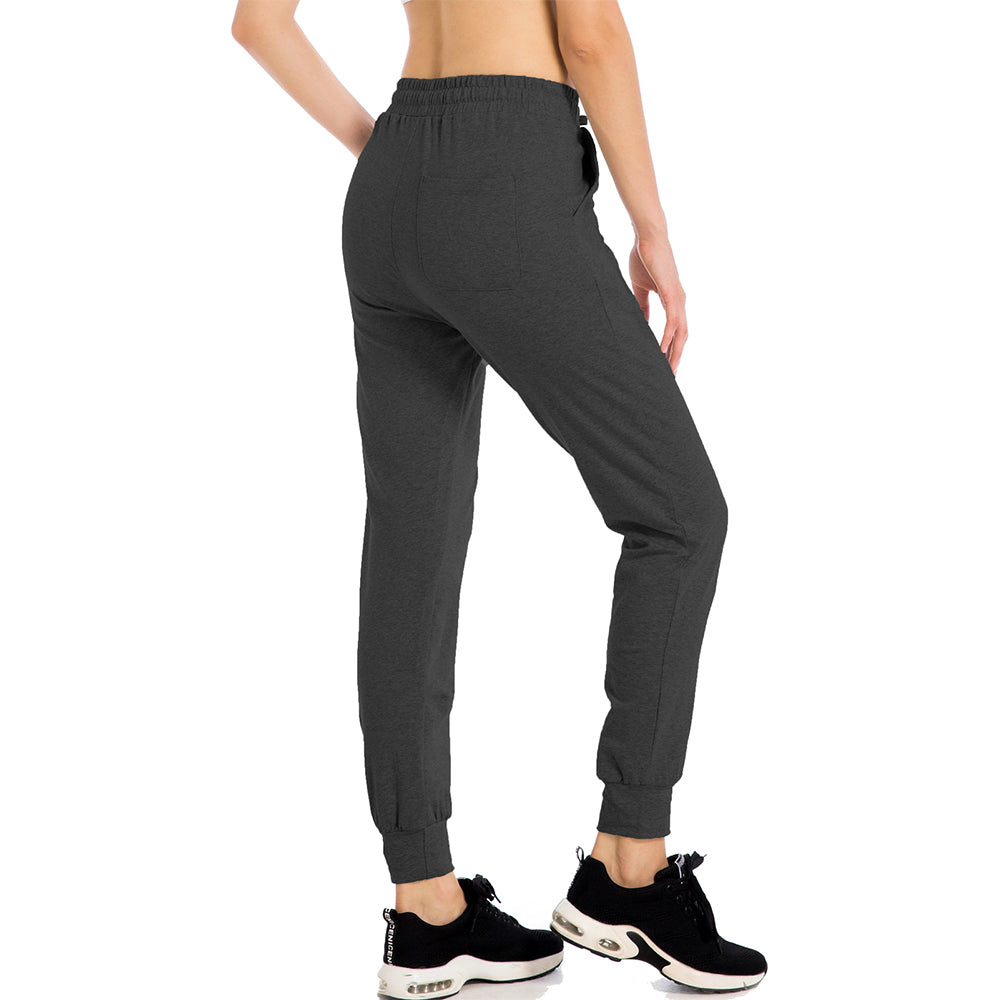 Leggings Depot Women's Relaxed-fit Jogger Track Cuff Sweatpants with  Pockets for Yoga, Workout, Black, 3X